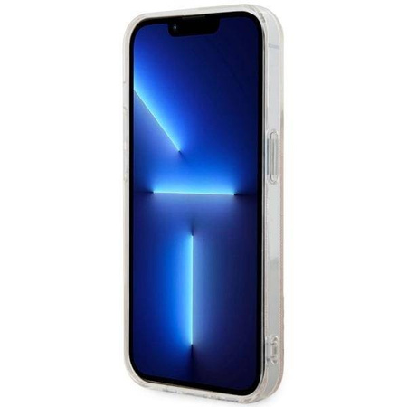 Guess GUHMP14LH4STP iPhone 14 Pro 6.1" różowy/pink hardcase 4G MagSafe