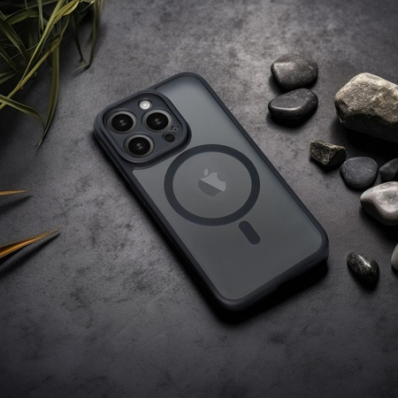 Futerał Full Matte Mag Cover kompatybilny z MagSafe do IPHONE 12 PRO MAX czarny