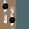 Strap Moro für Samsung Galaxy Watch 45 / 46 / 47 mm Silikonarmband Uhrenarmband - Muster 2