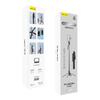 Blavec Selfie Stick Aluminium Fusion P08 tripod + pilot + 1 lampa 2,2 metra (SSFP08-TR1LB22) czarny
