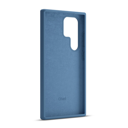 Nakładka Etteri Silicone Case do Samsung Galaxy S24 Ultra ciemnoniebieska