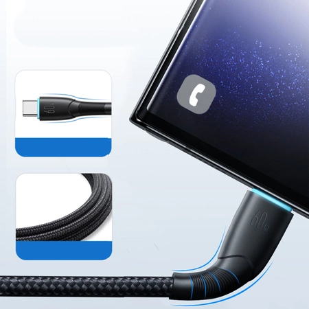 Joyroom Starry Series SA32-CC3 USB-C/USB-C-Kabel 60 W 1 m – schwarz