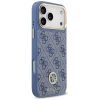 Guess 4G Strass Logo MagSafe Case für iPhone 17 Pro Max - Blau