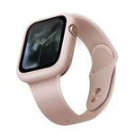 UNIQ etui Lino Apple Watch Series 5/4 44MM różowy/blush pink
