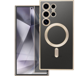Futerał ELECTRO MAG COVER kompatybilny z MagSafe do SAMSUNG S26 Pro złoty