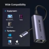 Ugreen CM648 USB-C to RJ45 Ethernet 2.5G adapter - gray