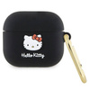 Hello Kitty Silicone 3D Kitty Head case for AirPods 3 - black
