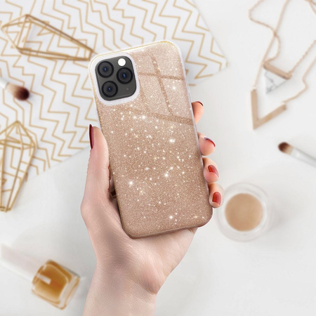 Futerał SHINING do IPHONE 14 PLUS złoty