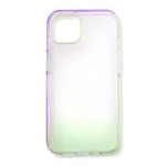 Aurora Case Hülle für iPhone 13 Gel Neon Cover lila
