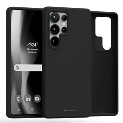 Etui Mercury Pure Magsafe Silicone do    Samsung Galaxy S25 Ultra czarny