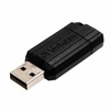 Pendrive Verbatim 4GB USB-A 2.0          PinStripe czarny 49061