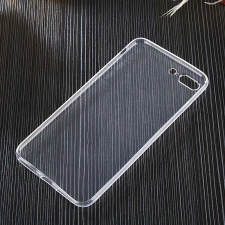 Ultra Clear 0.5mm Silikon Gel Handyhülle Schutzhülle für Huawei Y7 Prime 2018 / Y7 2018 transparent