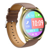 HOCO smartwatch z funkcją rozmowy AMOLED Y22 złoty szampański