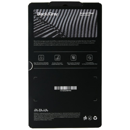 Etui PITAKA Ultra-Slim MagSafe do        Samsung Galaxy Z Flip7 czarno szary