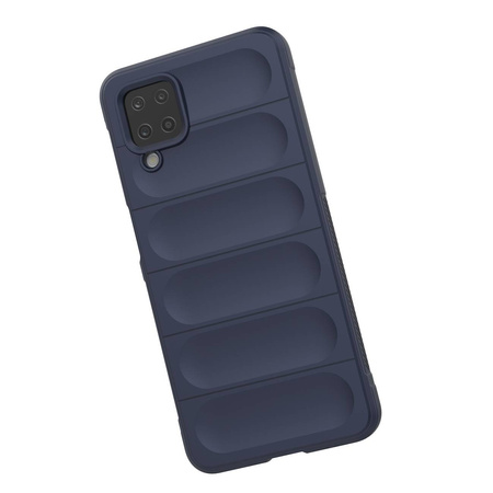 Magic Shield Case etui do Samsung Galaxy A12 elastyczny pancerny pokrowiec czarny