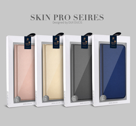 Etui Dux Ducis Skin Pro do Oppo Reno4 różowe