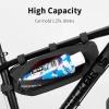 Rockbros AS-043 Fahrradtasche mit Klettverschluss 3l - schwarz