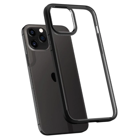 Etui IPHONE 12 / 12 PRO Spigen Ultra Hybrid Matte czarne