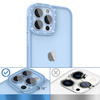 Kingxbar Sparkle Series Hülle iPhone 13 Pro Max mit blauer Kristallrückseite
