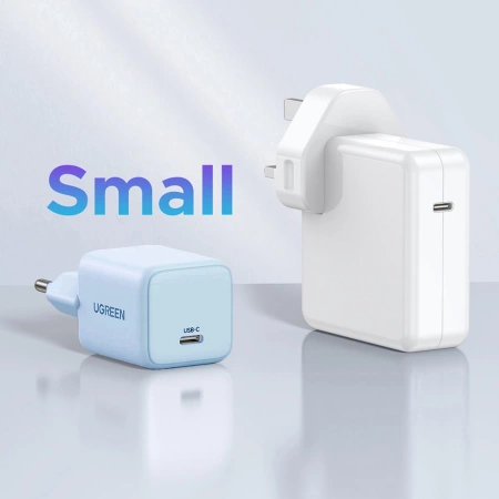 Ugreen X512 20W GaN 1x USB-C Wandladegerät - Blau