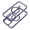 Futerał COLOR EDGE MAG COVER kompatybilny z MagSafe do IPHONE 16 Pro fioletowy