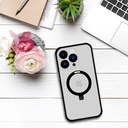 Tel Protect Magical Magsafe Stand Case do Iphone 15 Plus czarny