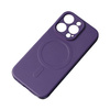 MagSafe Compatible Silicone Case for iPhone 15 Pro Max Silicone Case - Purple