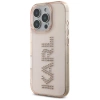 Karl Lagerfeld IML Rhinestones Logo iPhone 16 Pro Max Case - Pink