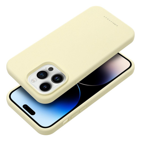 Futerał Roar Cloud-Skin - do iPhone 14 Pro Max Jasnożółty