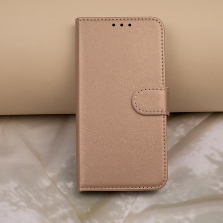 Etui Smart Classic do iPhone 16 6,1&quot; złote