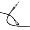 Borofone Kabel BL19 Creator - jack 3,5mm na Typ C - 1 metr czarny