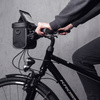 Wozinsky Fahrrad Lenkertasche Fahrrad Umhängetasche schwarz (WBHBB-01)