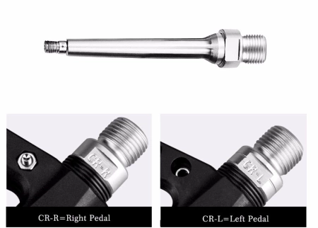 Rockbros 2017-12CBK Nylon Bicycle Pedal Set - Black