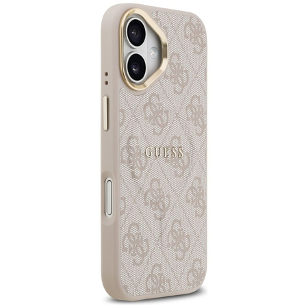 GUESS futerał do IPHONE 17 kompatybilny z MagSafe GUHMP17SP4MSEGCP (PU 4G W/ Classic) różowy