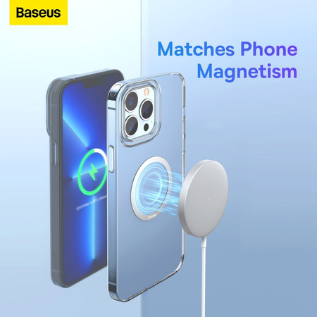 Baseus Halo Series magnetic ring (2 pcs / package) silver (PCCH000012)