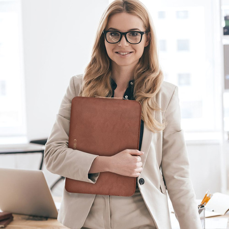 TECH-PROTECT FLEECE LAPTOP 15-16 BROWN