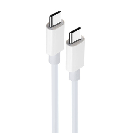 Maxlife kabel MXUC-05 USB-C - USB-C 1,0 m 60W biały