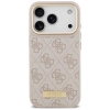 Guess 4G Logo Plate MagSafe Case für iPhone 17 Pro - Pink