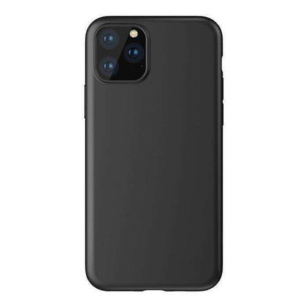 Gel flexible cover for iPhone 15 Soft Case - black