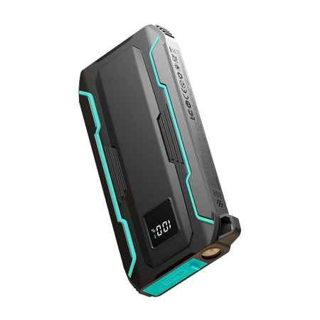 Joyroom JR-L017 22,5 W 10000 mAh Powerbank mit integrierten USB-C-/ Lightning -Kabeln – Schwarz