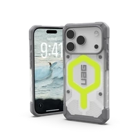 UAG Pathfinder Clear MagSafe Case for iPhone 17 Pro - Neon Gray