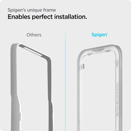 Spigen szkło hartowane ALM Glass FC 2-pack do iPhone 13 / 13 Pro czarne
