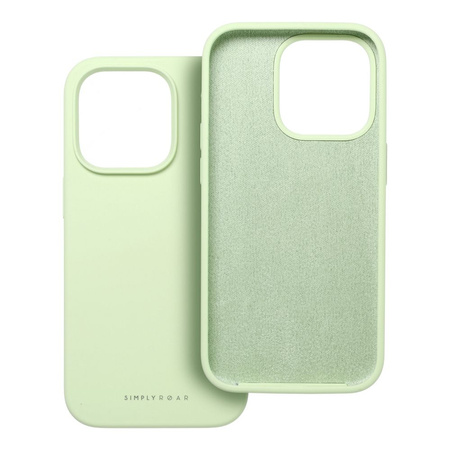 Futerał Roar Cloud-Skin - do iPhone 16 Jasnozielony