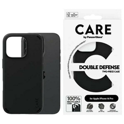 Etui IPHONE 16 PRO CARE by PanzerGlass Feature Double Defense Case 1334 czarne