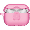 Etui UNIQ Glase Pro do AirPods Pro 3     Lock Case różowy
