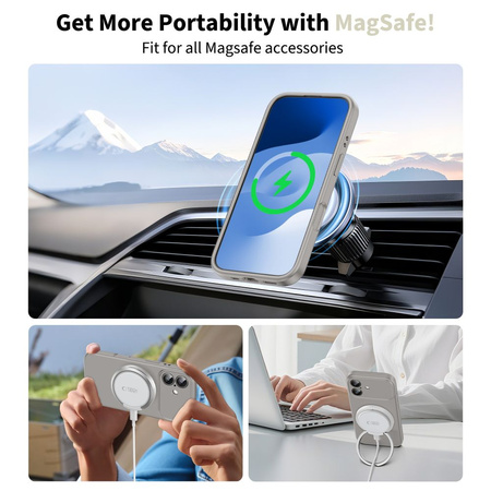 TECH-PROTECT SILICONE MAGSAFE IPHONE 17 STONE GREY