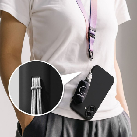 RINGKE SILICONE MAGNETIC MAGSAFE IPHONE 16 BLACK