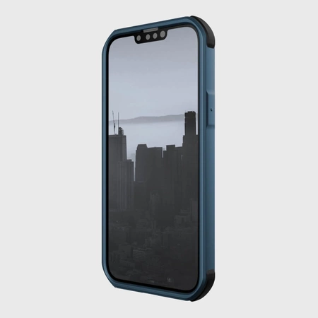 Raptic X-Doria Fort Case iPhone 14 Plus mit gepanzerter blauer MagSafe-Hülle