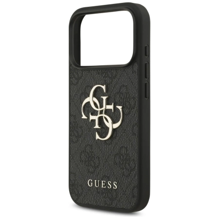 Guess 4G Big Logo Case für iPhone 17 Pro - Schwarz
