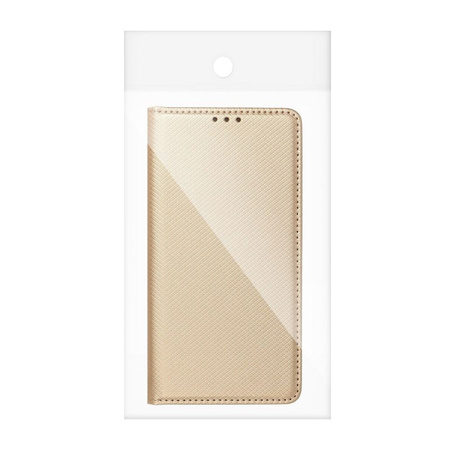 Kabura Smart Case book do MOTOROLA MOTO E7 PLUS / G9 PLAY / G9 złoty